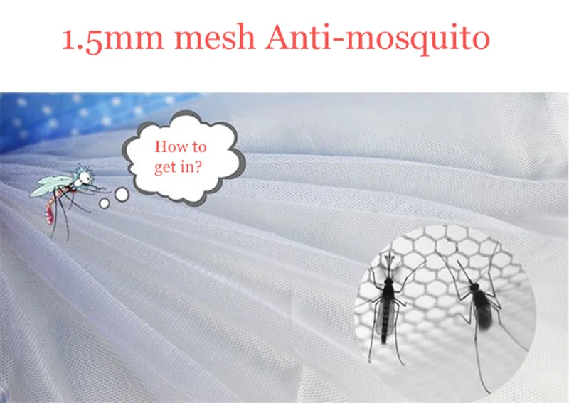 Портативная удобная детская дорожная кровать отпугивающий матрас с москитной