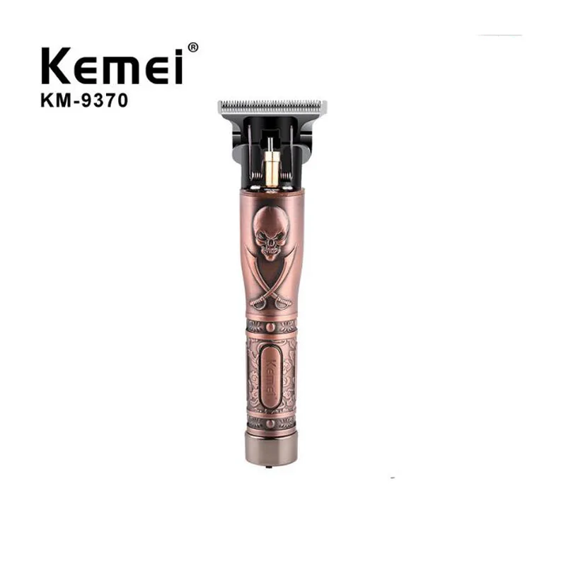 

Триммер для волос kemei, машинка для стрижки волос с подзарядкой от USB, машинка для стрижки волос с металлическим корпусом, машинка для стрижки ...