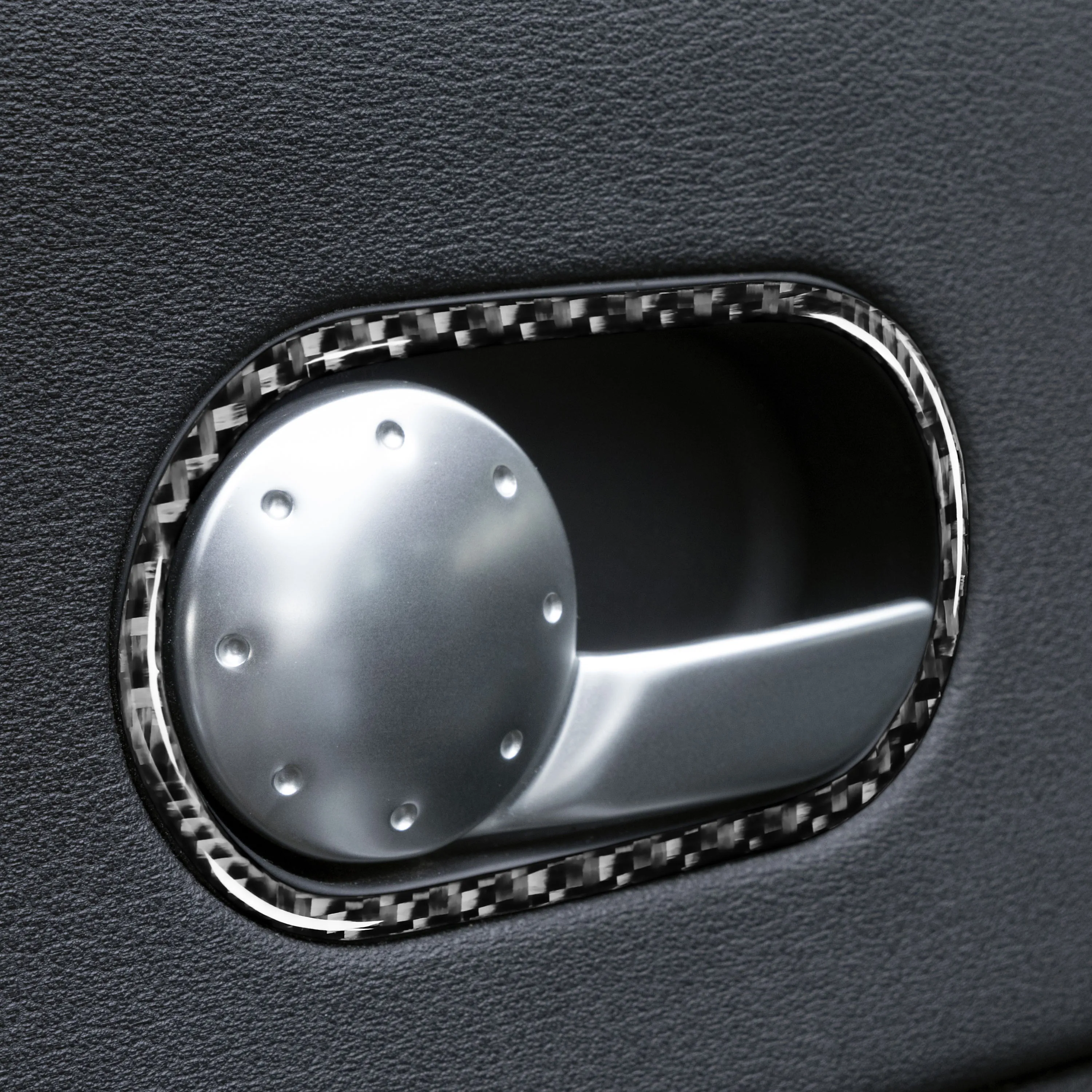 Carbon Fiber Sticker For Audi TT 8N 2001 2002 2003 2004 2005 2006 Both Sides Inner Door Handle Frame Interiors Car Accessories