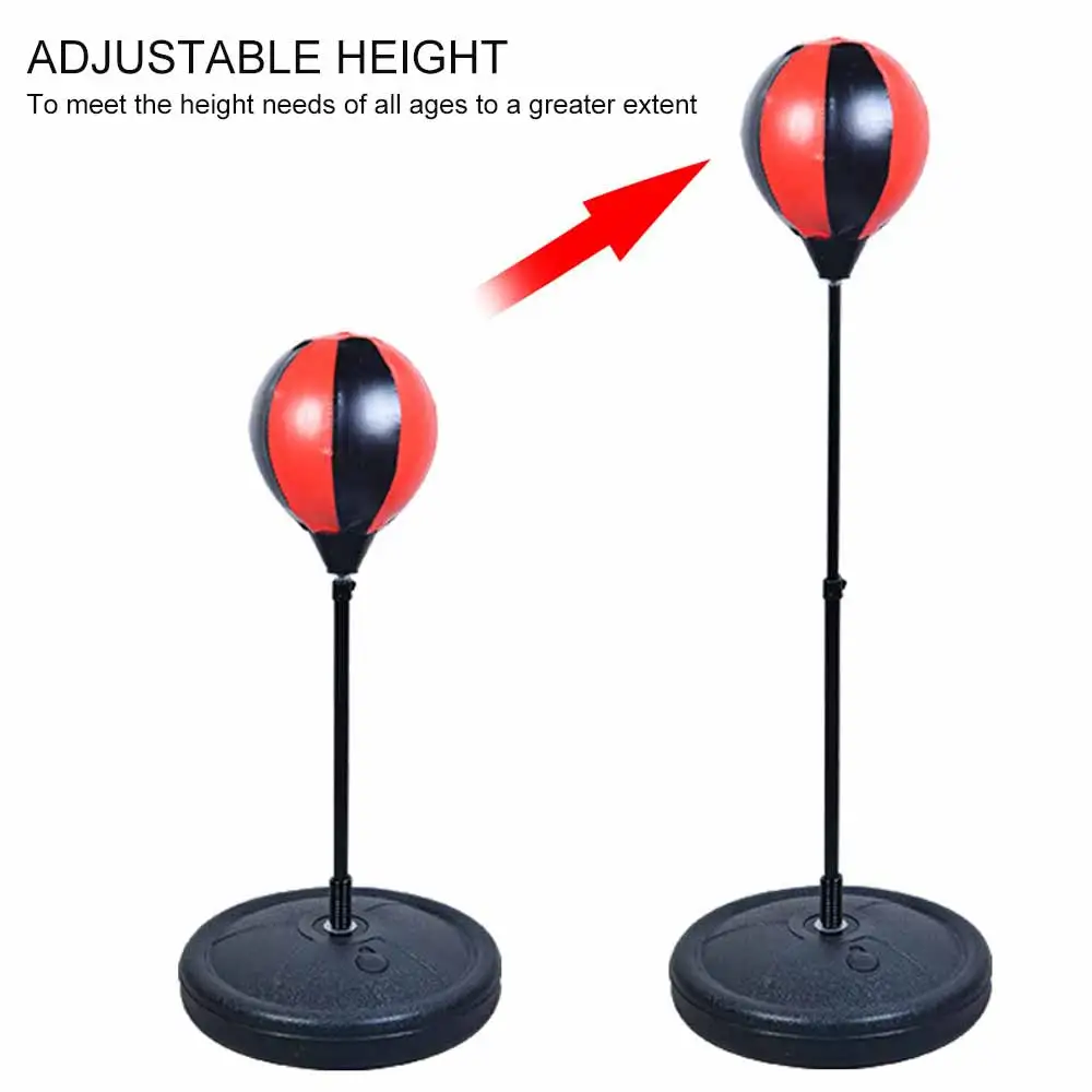 

Boxing Ball Set with Punching Ball Boxing Gloves Hand Pump Decompression Toy For Kids Boys Girls Indoor Outdoor