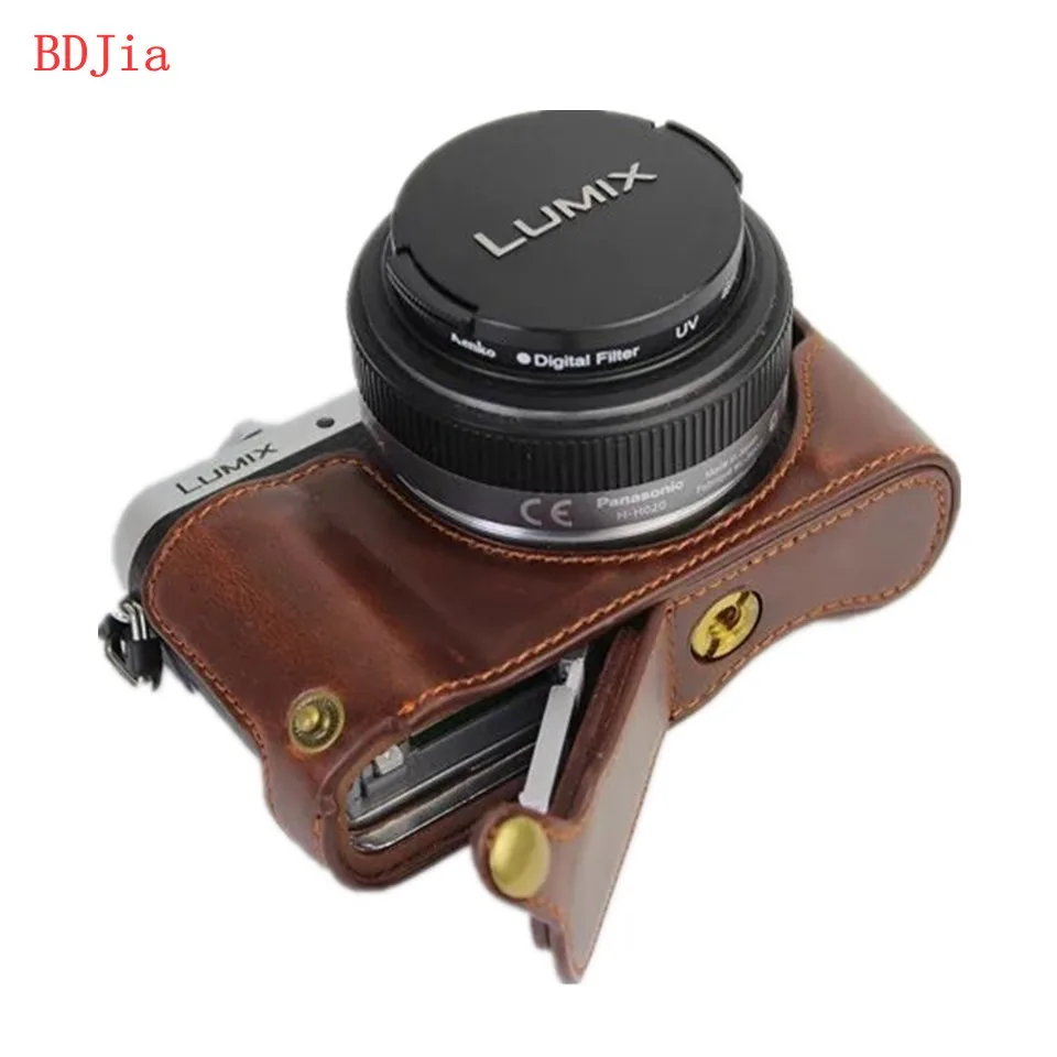 Новинка! Модная сумка для камеры чехол Panasonic GF10 GF9 GF8 GF7 из искусственной кожи