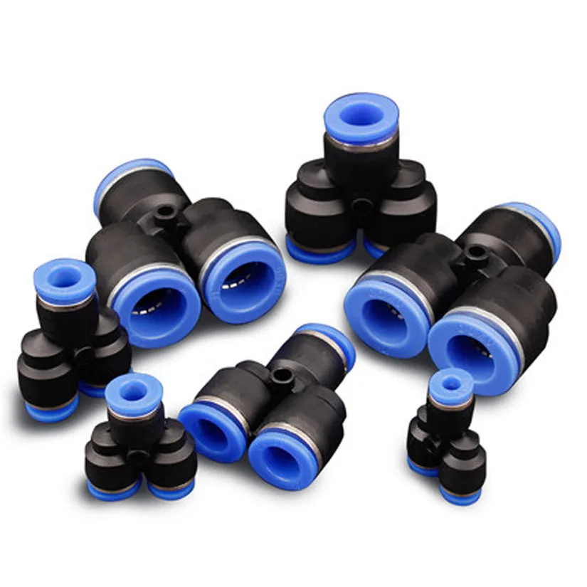 5 шт. Y образные быстроразъемные пневматические фиттинги для труб 4 мм 6 8 10 12 16