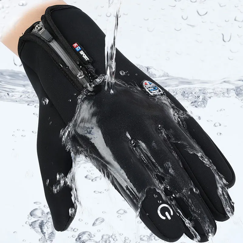 AS Anti-Slip Fishing Cycling GlovesFull Finger Waterproof Winter Fall Windproof Durable Pesca Fitness Carp Comofortable