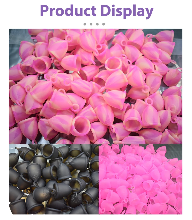 Новая модель женской чаши медицинская силиконовая менструальная чаша