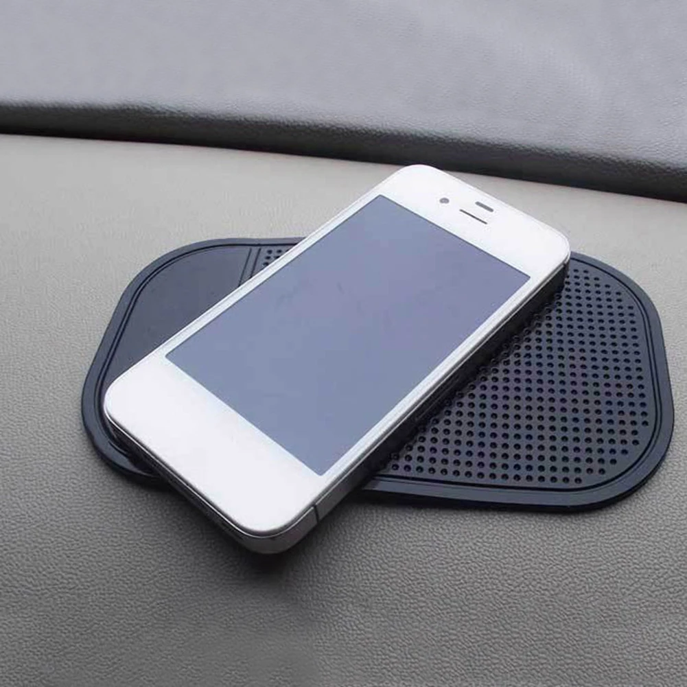 

13*7cm Car Dashboard Sticky Anti-Slip Pu Mat Auto Non-Slip Sticky Gel Pad For Phone Sunglasses Holder Car Styling Interior