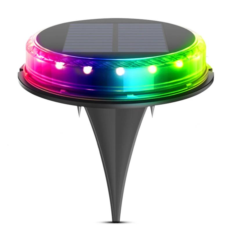 

Outdoor Solar Ground Lights, Waterproof Garden Walkway Deck Lights, Family Courtyard Balcony Driveway Garden Path Lawn Lights