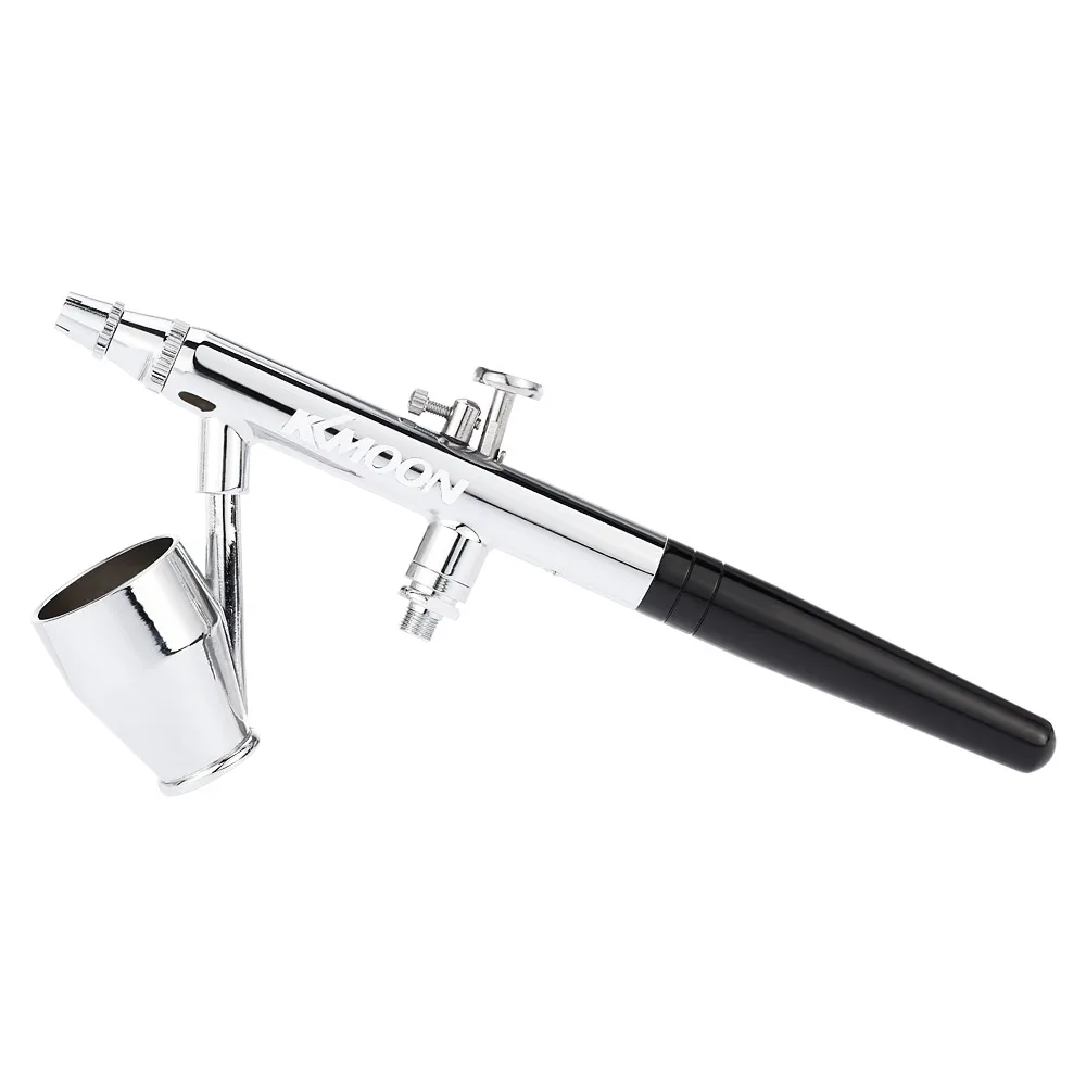 Сифон подачи двойного действия Аэрограф 0 35 мм Набор для макияжа торт