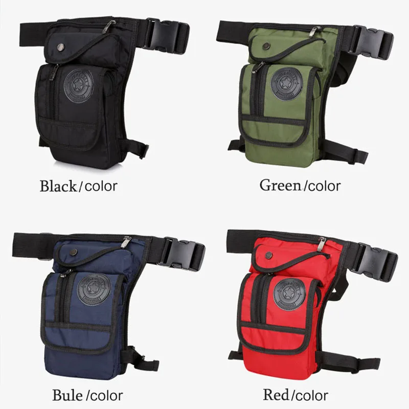 Men Waist Waterproof Leg Bag Drop Messenger Shoulder Bags Travel Mountaineering Tactical Chest Pouch Bum Hip Belt Purse |