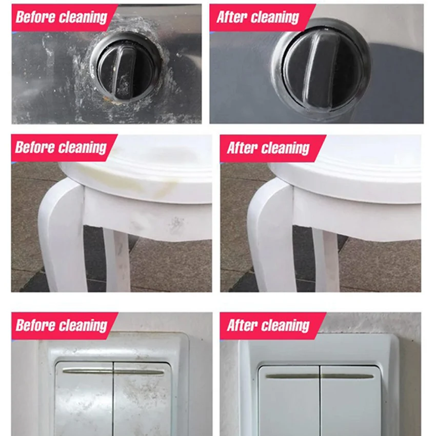 Белая Волшебная Чистящая меламиновая губка многофункциональная большой размер