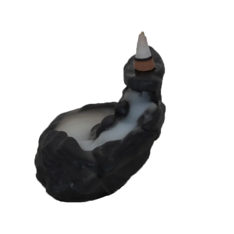 Керамическая горная горелка для благовоний дымчатый водопад ароматическая