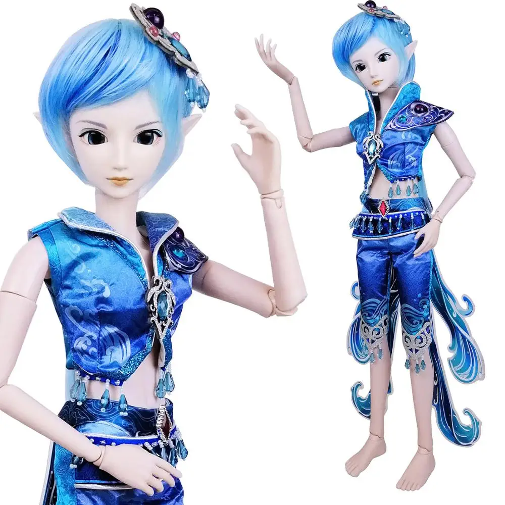 EVA BJD 2" 1/3 BJD кукла Poseidon Мужской 60 см 19 шарнирных кукол водный принц Большая фигурка игрушка подарок кукла для мальчика DA001-45
