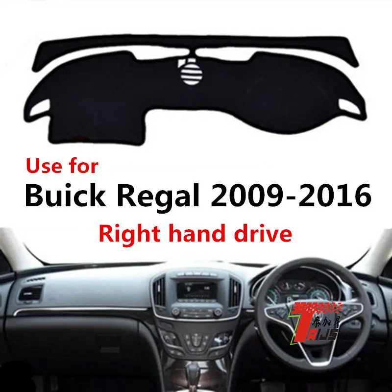 

Taijs Right Hand Drive High Polyester Fibre Car Dashboard Cover Dashmat for Buick Regal 2009 2010 2011 2012 2013 2014 2015 2016