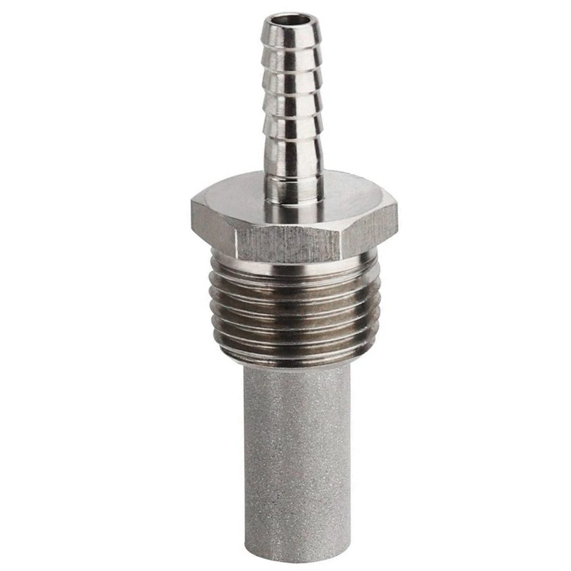 

Home Brewing Inline Oxygenation Diffusion Stone Aeration Stone 1/2 Npt Carbonation Stone