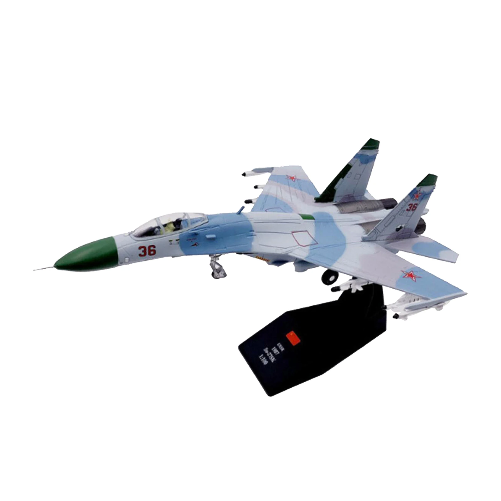 

1/100 Russian Su-27k Diecast Alloy Airplane Model Russian Diecast Plane Model Diecast Model with Stand Home Decor Crafts