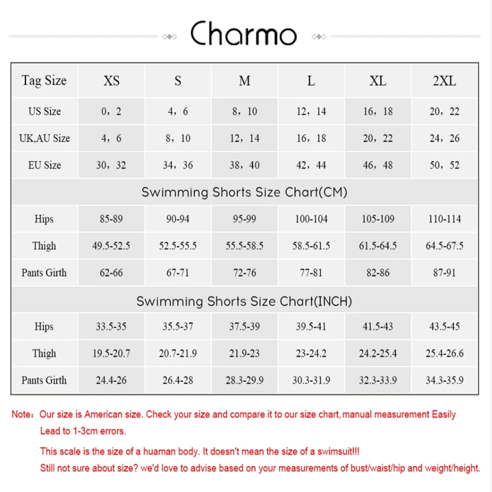 

Charmo Women's Solid Color Tankini Bottoms Ladies Swimwear Split Briefs Bikini Swimwear Boardshort Swimming Shorts