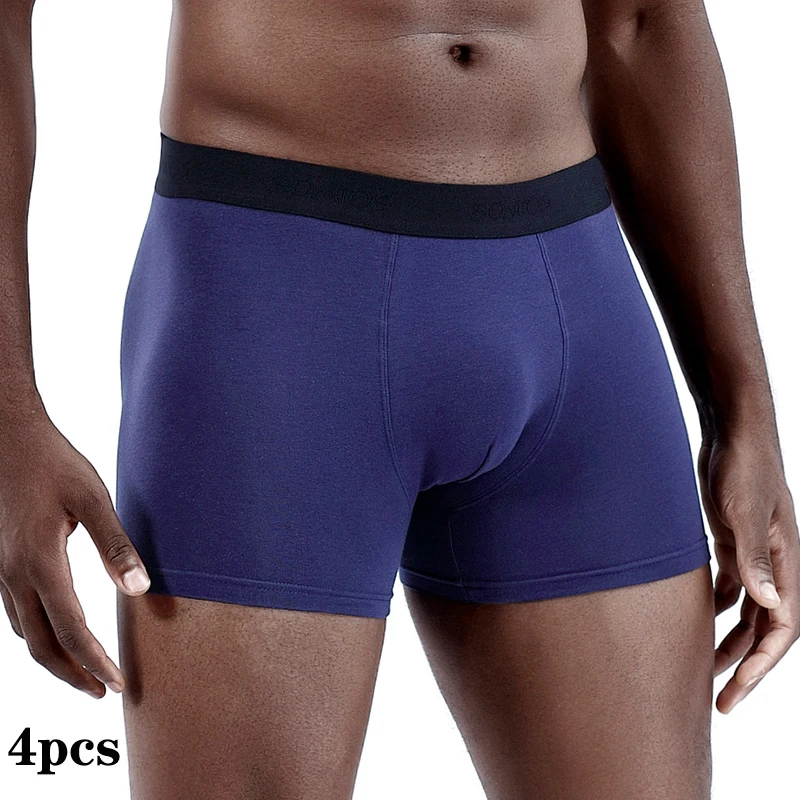 

4pcs Lots Cotton Boxers Man Sexy Underwear Boxer Male Underpants Brand Men's Panties Family Boxershorts Mens Undrewear Shorts