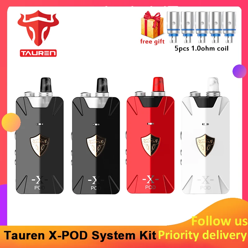 Оригинальный сандерхед криэйшен X POD Системы Комплект Встроенный 1000 мА/ч Батарея 0