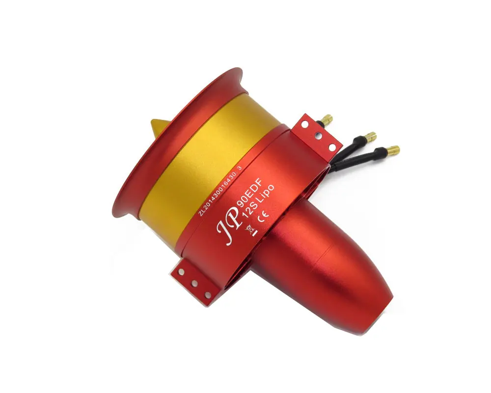 JP 90 EDF плоский металлический канальный вентилятор CW CCW 4250 KV1750 мотор (6S) KV1080(12S)