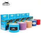 5 м * 5 см кинезиотопинг Атлетическая кинезиологическая лента спортивная лента обвязка хорошее качество футбольный коленный мышечный кинезиотопин