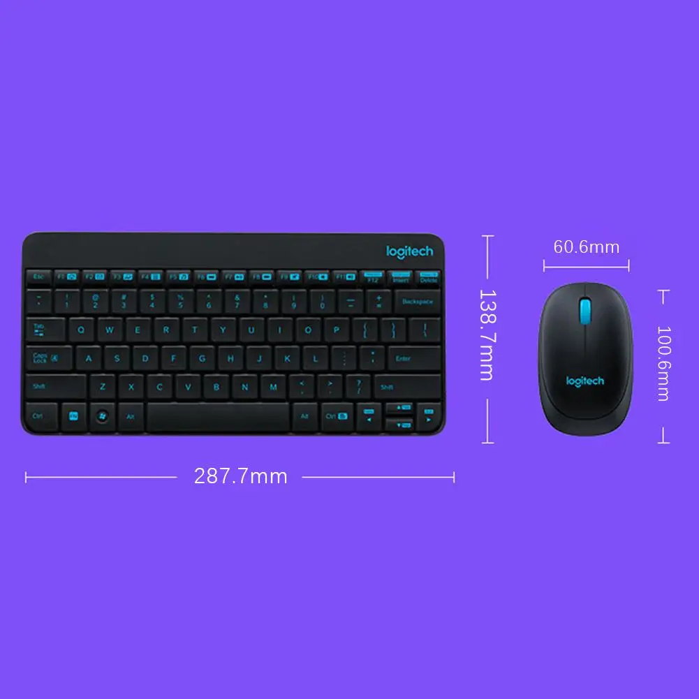 Беспроводная клавиатура и мышь для Logitech MK245 комбинированный набор