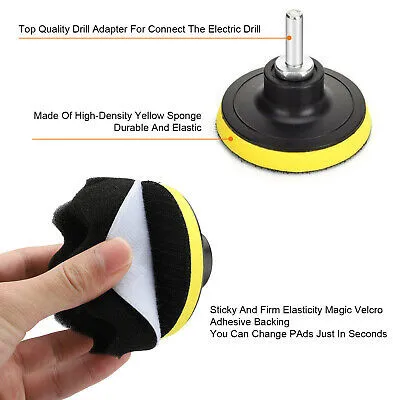 

Buffer Polishing Buffer Buffing Car Drill Foam For Kit Polishing Sealing