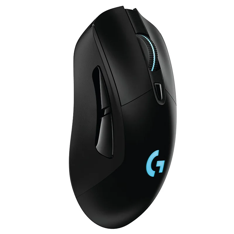 Беспроводная игровая мышь Logitech G703 2 4 ГГц с RGB экраном 12000DPI оптическая