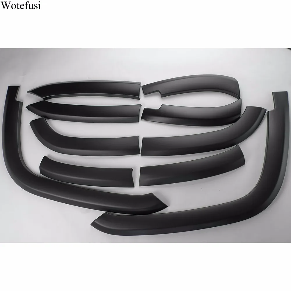 

Wotefusi 10pcs Wheel Fender Flares Molding Cover Protector For Jeep Compass 2011-2016 2011 2012 2013 2014 2015 2016 [QPA351]