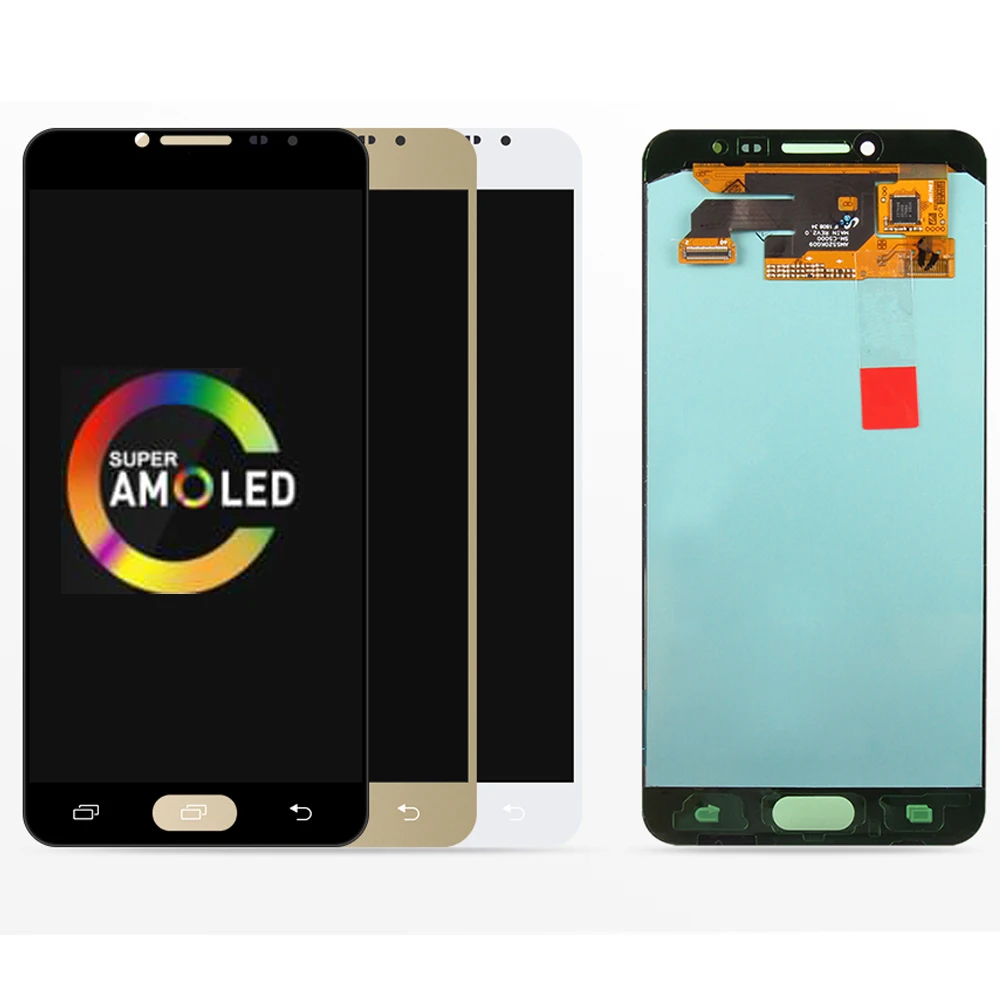 Оригинальный 5 2-дюймовый супер AMOLED ЖК-дисплей для SAMSUNG GALAXY C5 жк-дисплей сенсорный
