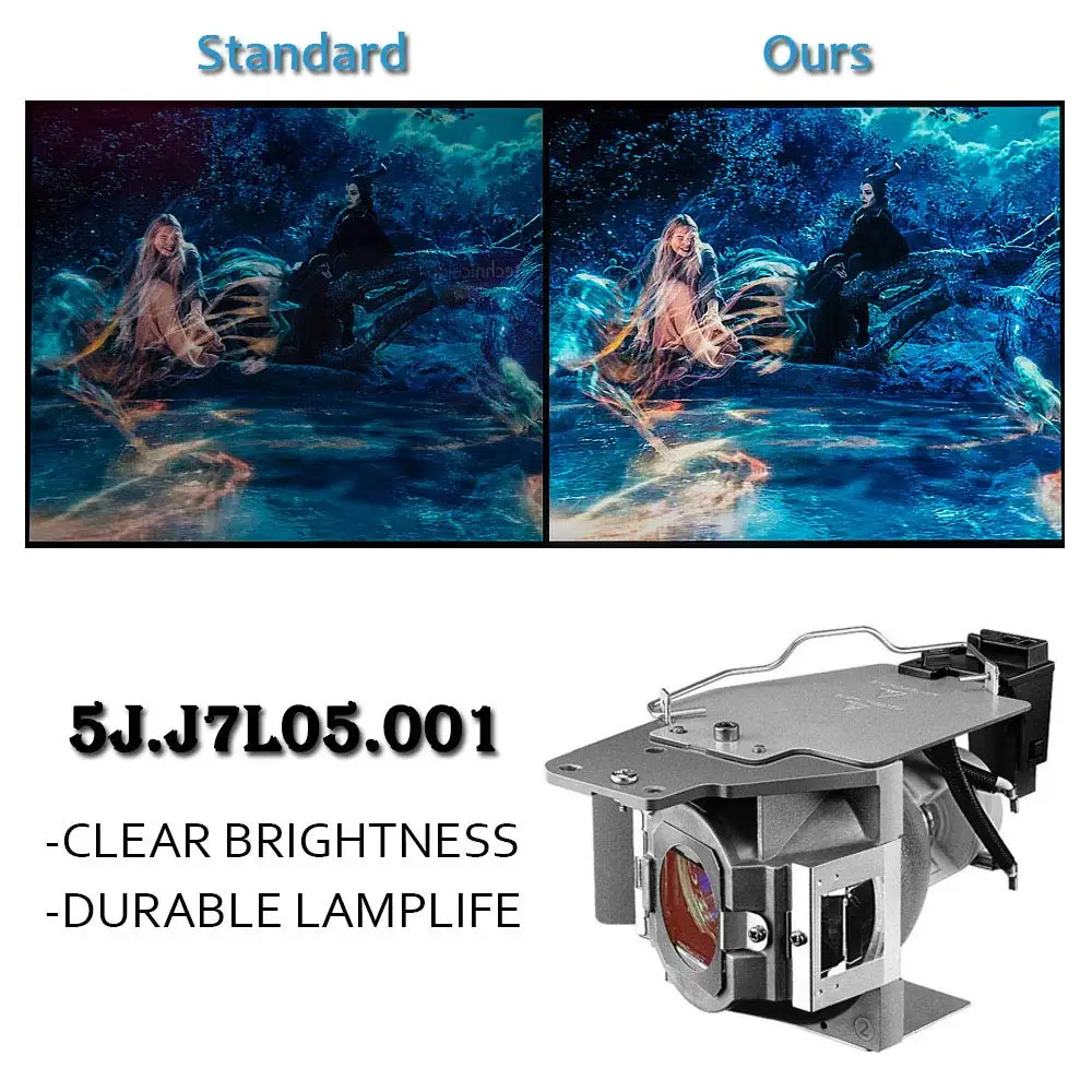 W1070 W1070+ W1080 W1080ST HT1085ST HT1075 лампой пузырька P-VIP 240/0. 8 E20.9N для BenQ 5J. J7L05.001 5J. J9H05.001