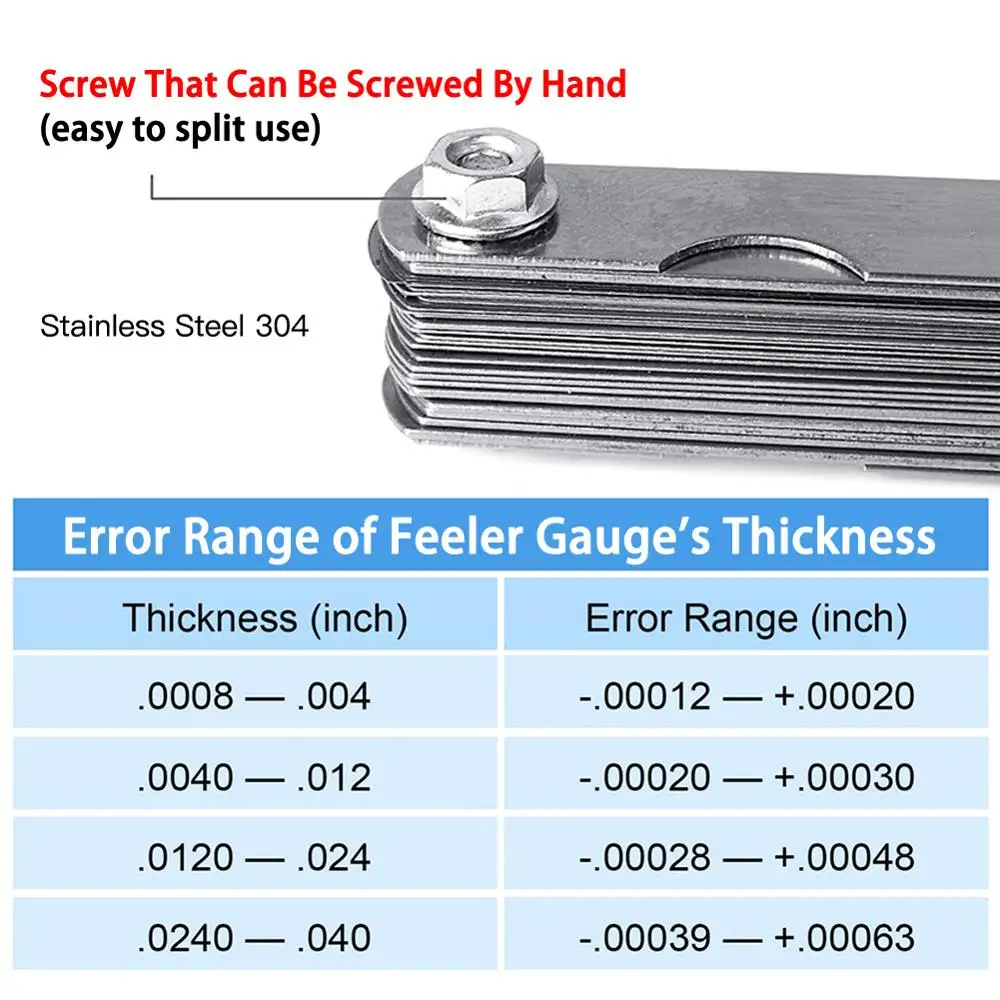 Щуп с 32 лезвиями прибор для измерения высоты струн гитары | Спорт и развлечения