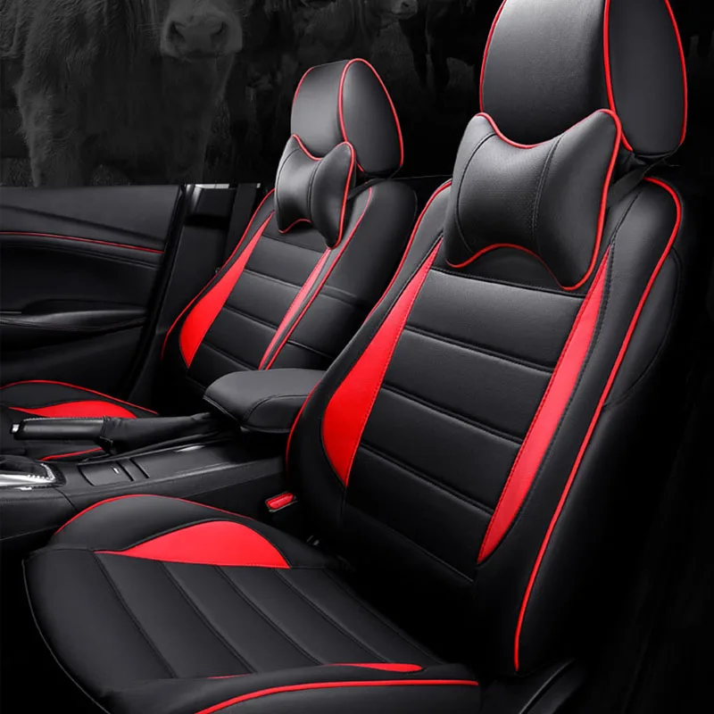 Кожаный чехол на автомобильное сиденье для nissan qashqai j10 tiida патруль y61 versa micra juke almera