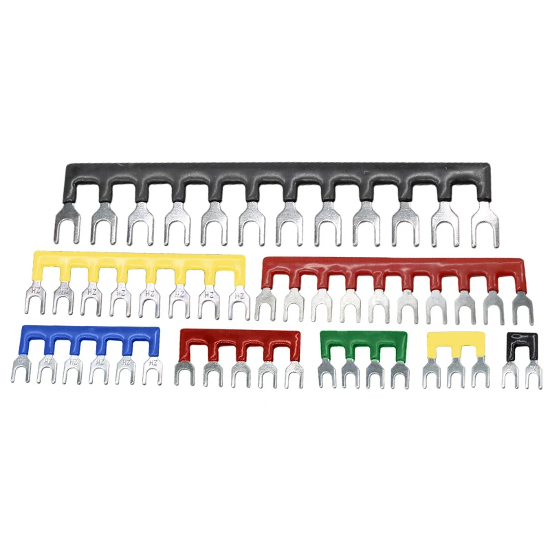 

10pcs Combination terminal block, terminal block, same row and same pole shorting link TBR-10A