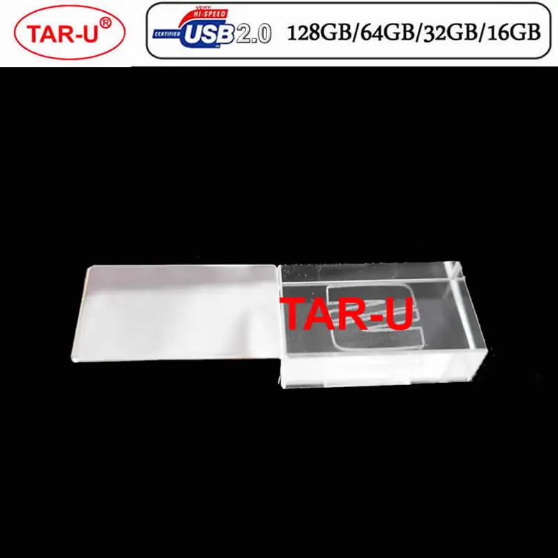 Креативный USB флеш-накопитель с синим кристаллом объемом 64 ГБ 32 зеленая Флешка