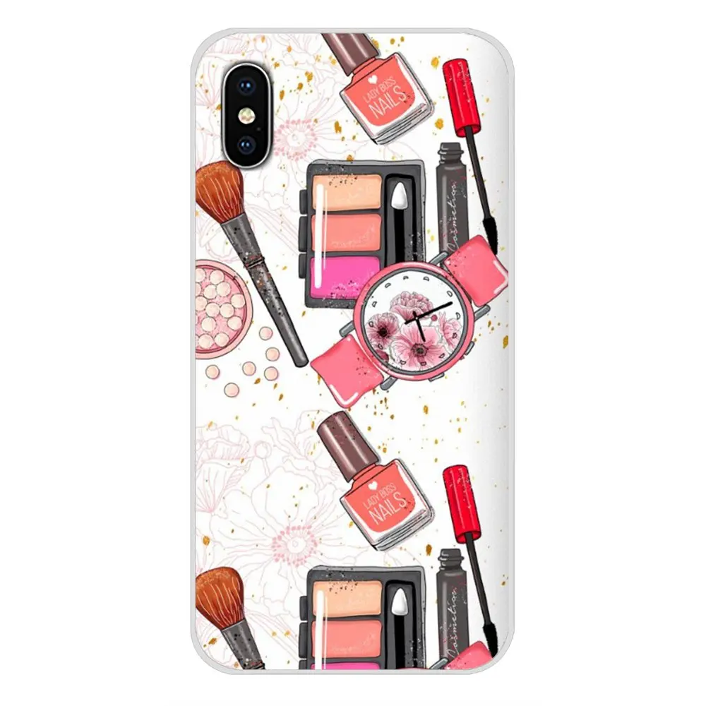 TPU Shell Cover For Samsung Galaxy S3 S4 S5 Mini S6 S7 Edge S8 S9 S10 Lite Plus Note 4 5 8 9 Naked Eyelash Makeup tools for hair | Мобильные