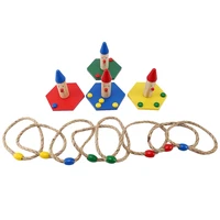 children outdoor fun toy sports wooden tossing ring joy ferrule throwing game parent child interaction toys indoor toys