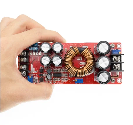 Повышающий Модуль питания преобразователь постоянного тока 1200 Вт 20 А 1 шт. 8-60 в