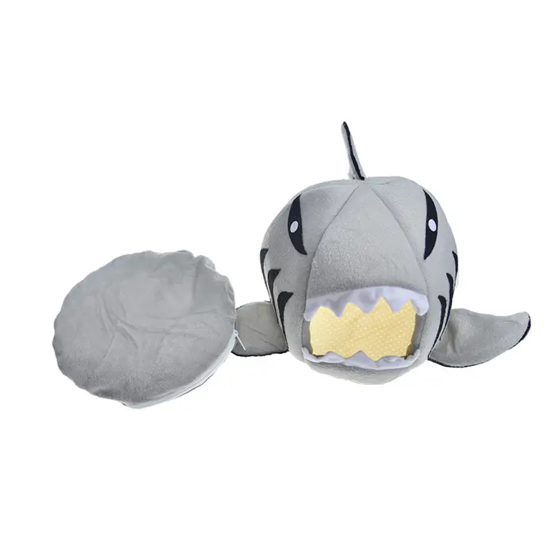 Морская свинка ежик Кролик кровать забавная Акула Зимняя Теплая Флисовая домик