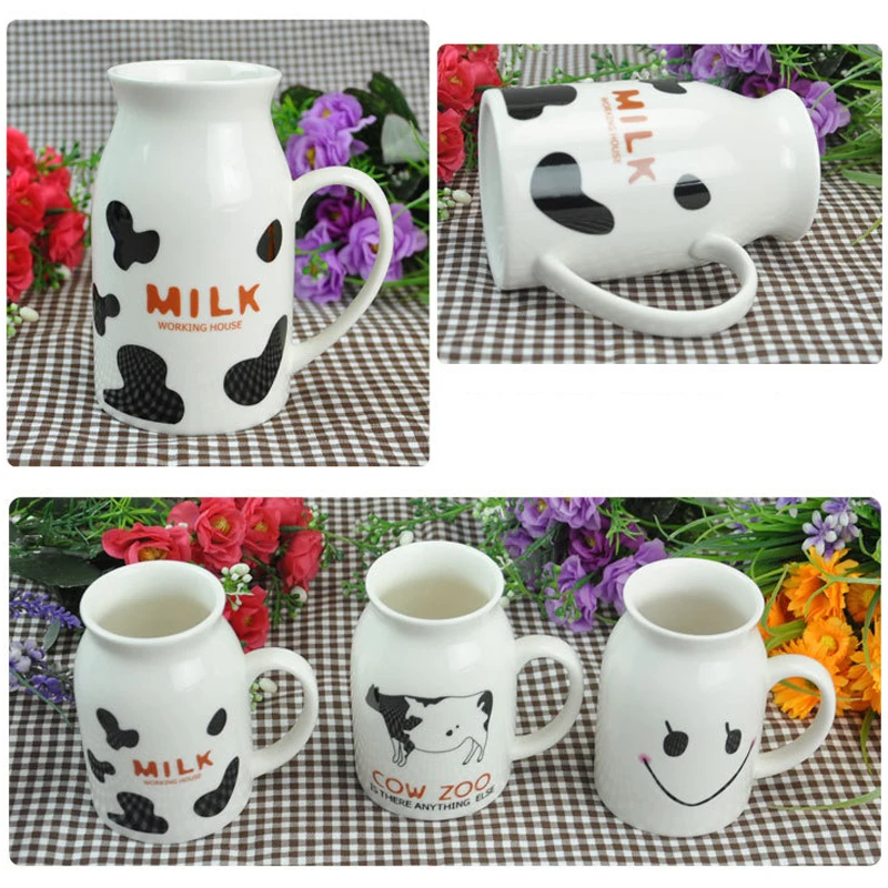 Кофейные кружки чашка для молока керамическая кружка с рисунком коровы