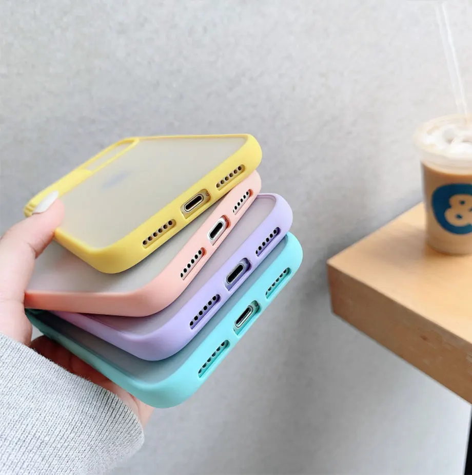 

Camera Lens Protection Case For iPhone 11 Pro Max Cases Transparent Cover Fundas For Iphone 8 7 XR 6 6s Plus X Xs SE 2020 Bumper