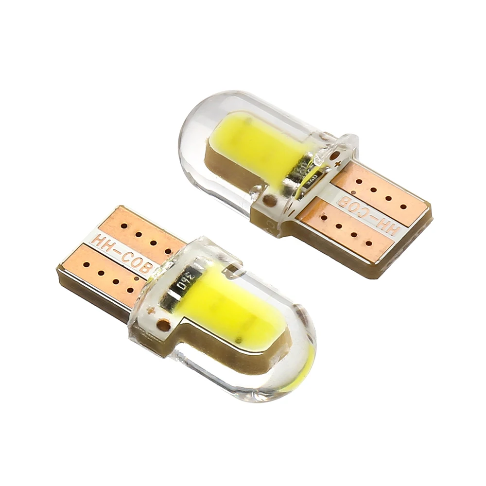 10 шт. 8SMD COB T10 светодиодный W5W 194 168 светодиодсветодиодный парковочная лампа