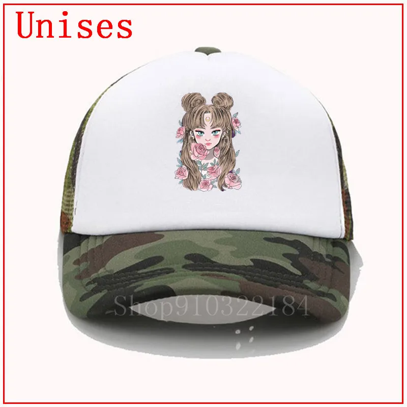 Аниме Манга Sailor Moon Bunny регулируемая бейсболка с пони-хвостиком, мужские дизайнерские шляпы и кепки с блеском для женщин.