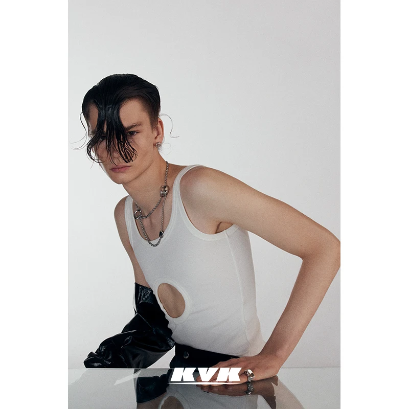 Barato KVK-collar De Cadena Para Clavícula Para Mujer, Nuevo De Tendencia Ins Viento Frío Ligero, Joyería De Lujo, Collar Sencillo De Joyería De Personalidad Para Mujer 2021