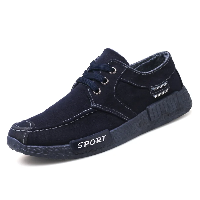 

Classic Autumn New Men's Casual Shoes Denim Board Shoes Lace-up Men's Shoes Men's Vulcanize Shoes Zapatos Deportivos Mens Shoes