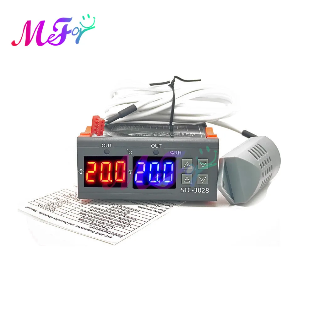 Цифровой термостат 220V STC 1000 3000 3008 3018 3028 регулятор температуры и влажности
