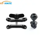 Алюминиевый 1 дюймовый зажим с шаровой головкой, CNC водонепроницаемый обновленный Расширенный зажим-бабочка для подводной фотографии GoPro SLR