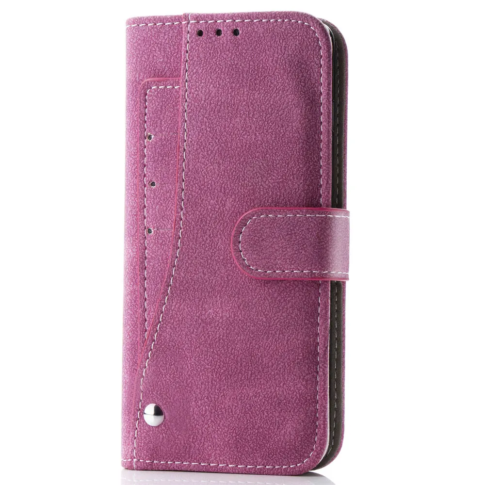 Rose red Чехол-книжка для samsung S10 PLUS, чехол S10e S10lite из искусственной кожи, чехол-книжка с подставкой для samsung Note 10 Plus S9, чехол-книжка Conque - Цвет: Rose red