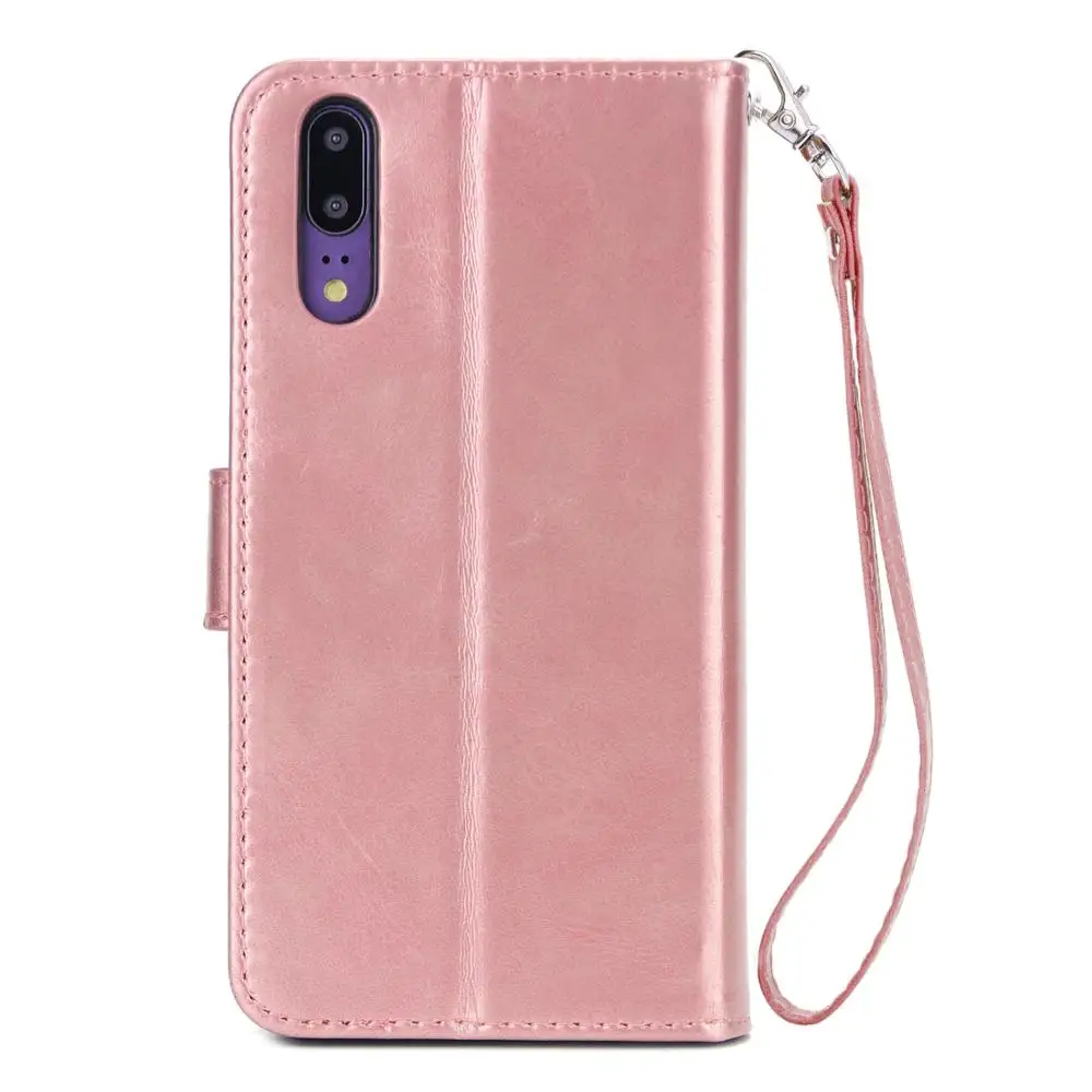 Роскошные Чехлы бумажники для телефонов Huawei P40 P30 P20 Mate 30 20 pro lite ударопрочные чехлы