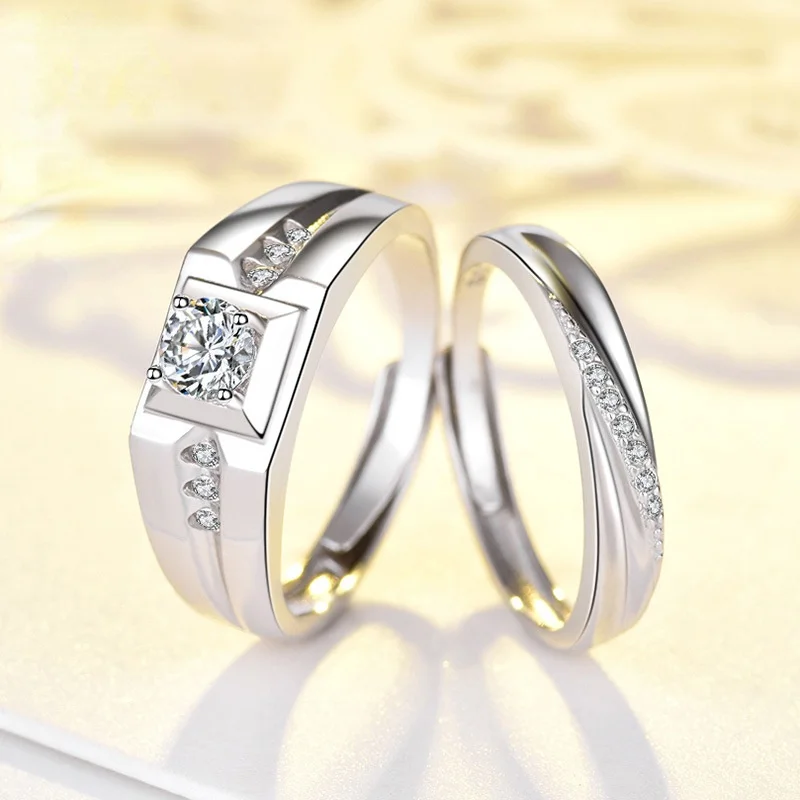 

Женское кольцо из серебра 925 пробы, с бриллиантами