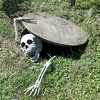 Хэллоуин реквизит череп скелет ужас надгробный камень череп Марлевое украшение Хэллоуин домашний садовый Декор Дом с привидениями страшвечерние