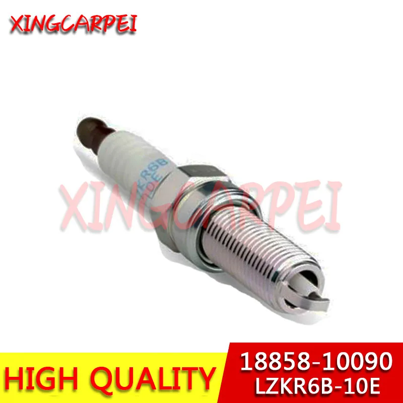 18858-10090 LZKR6B-10E 4pcs/lots Normal Spark Plug For KIA 2012 2017 Rio Pride HYUNDAI I30 EL 1885810090 LZKR6B10E Auto Part | Автомобили